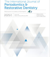 International Journal of Periodontics & Restorative Dentistry